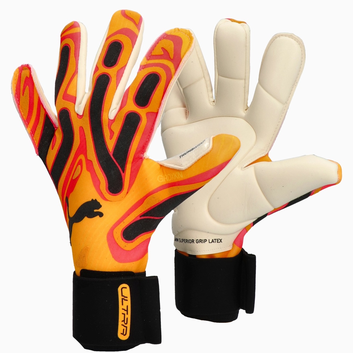 Puma Goalkeeper Gloves Size 10 Orange