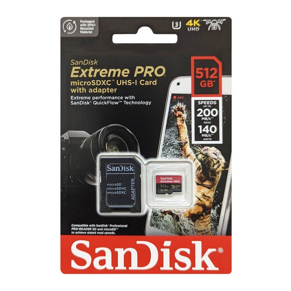 SanDisk Extreme Pro 512GB USB Flash Drive – High-Speed Storage, USB 3.2, Portable & Durable