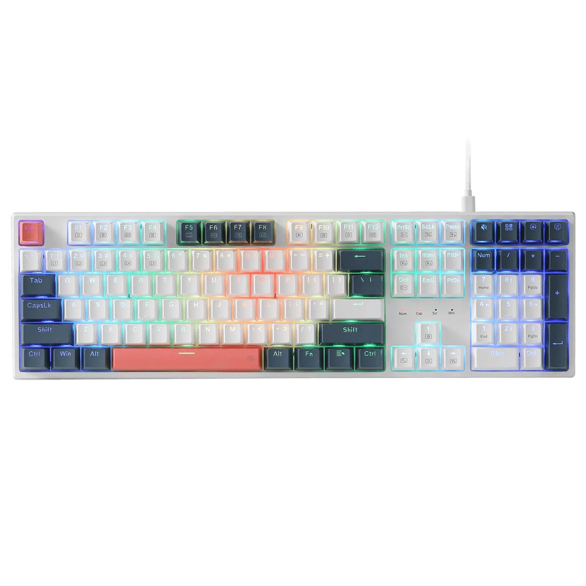 Redragon Trundle K668 Hot-Swappable Gaming Keyboard