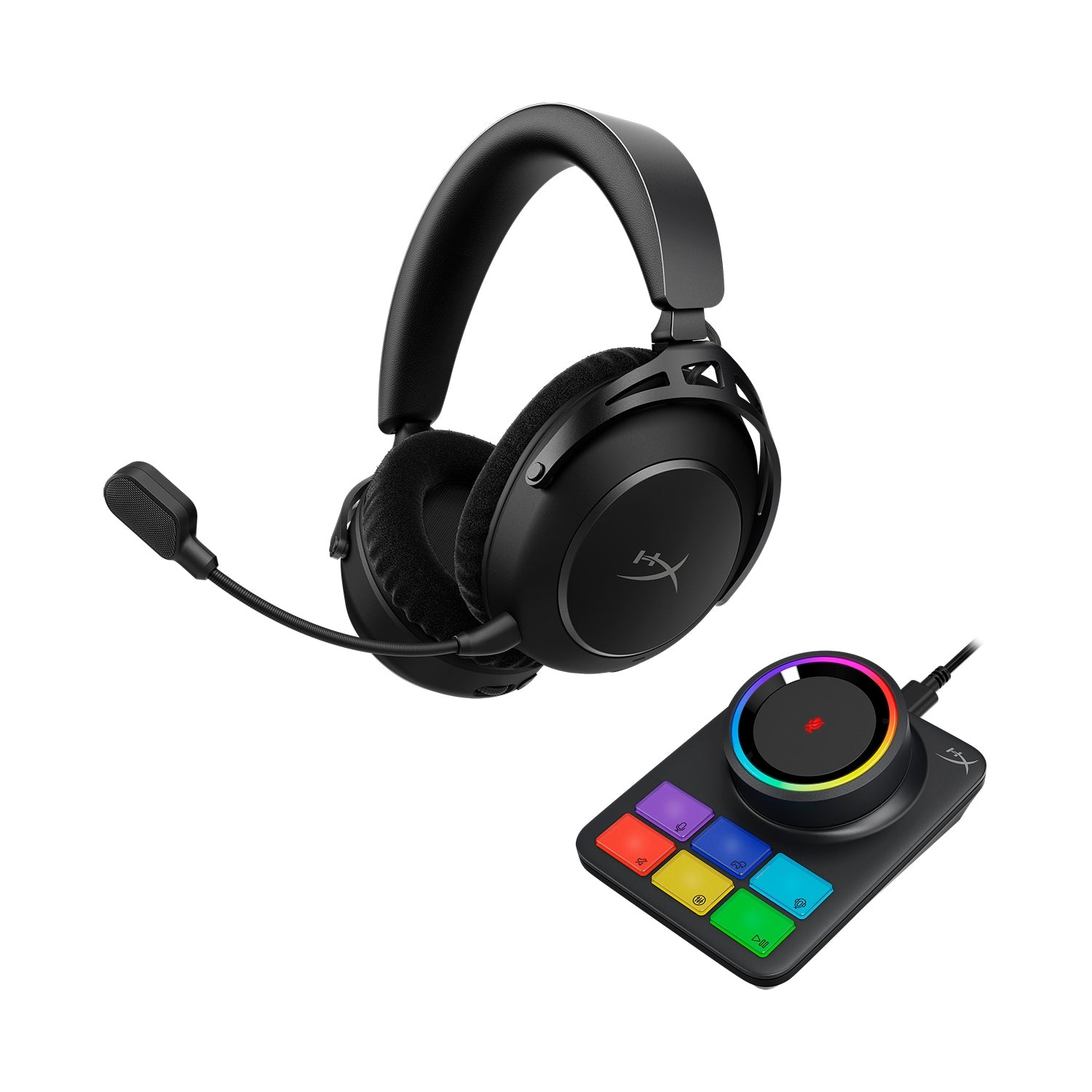 سماعة HyperX Cloud Alpha II لاسلكية للألعاب – أسود 2.4GHz (جديد)