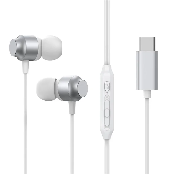 Joyroom JR-EC06 Wired In-Ear Earbuds – White