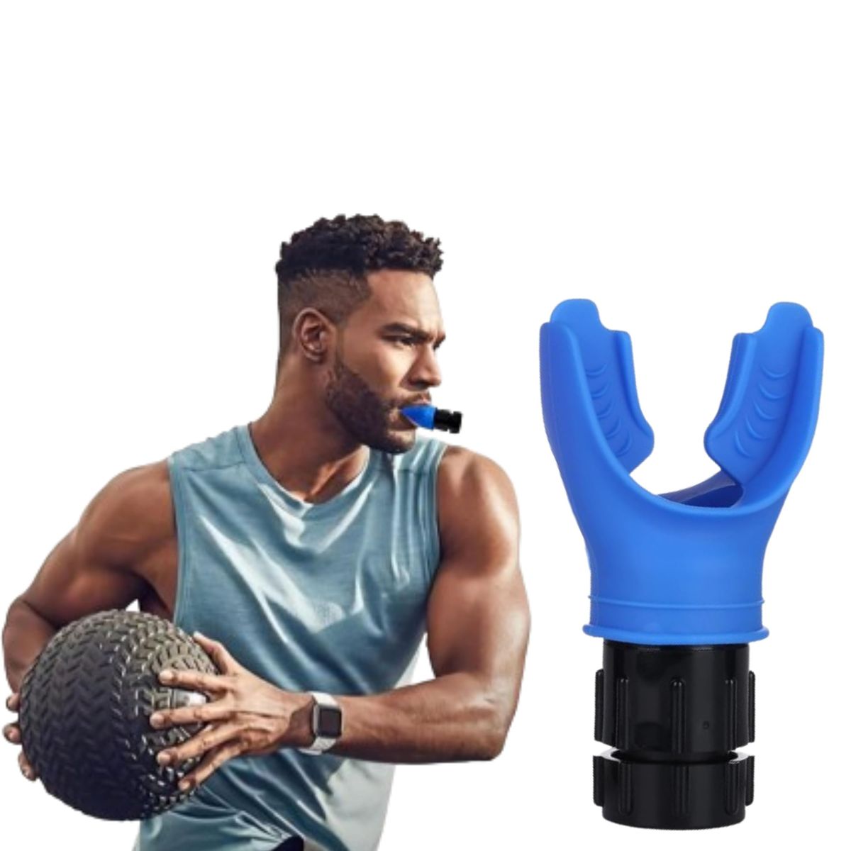 Breathing Resistance Training Mask – Blue