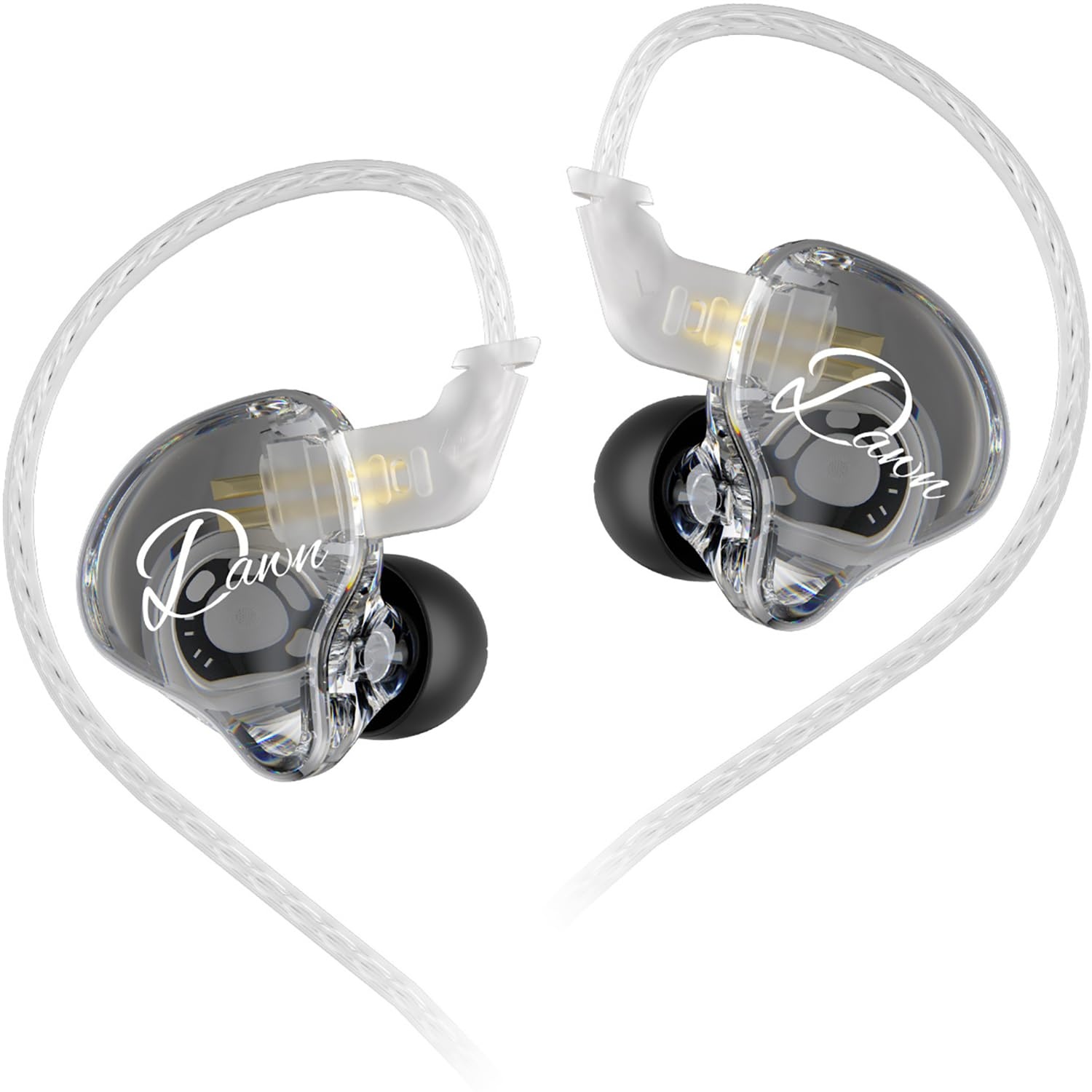 KZ Dawn IEM Headphone Silver-plated Cable (No Mic)