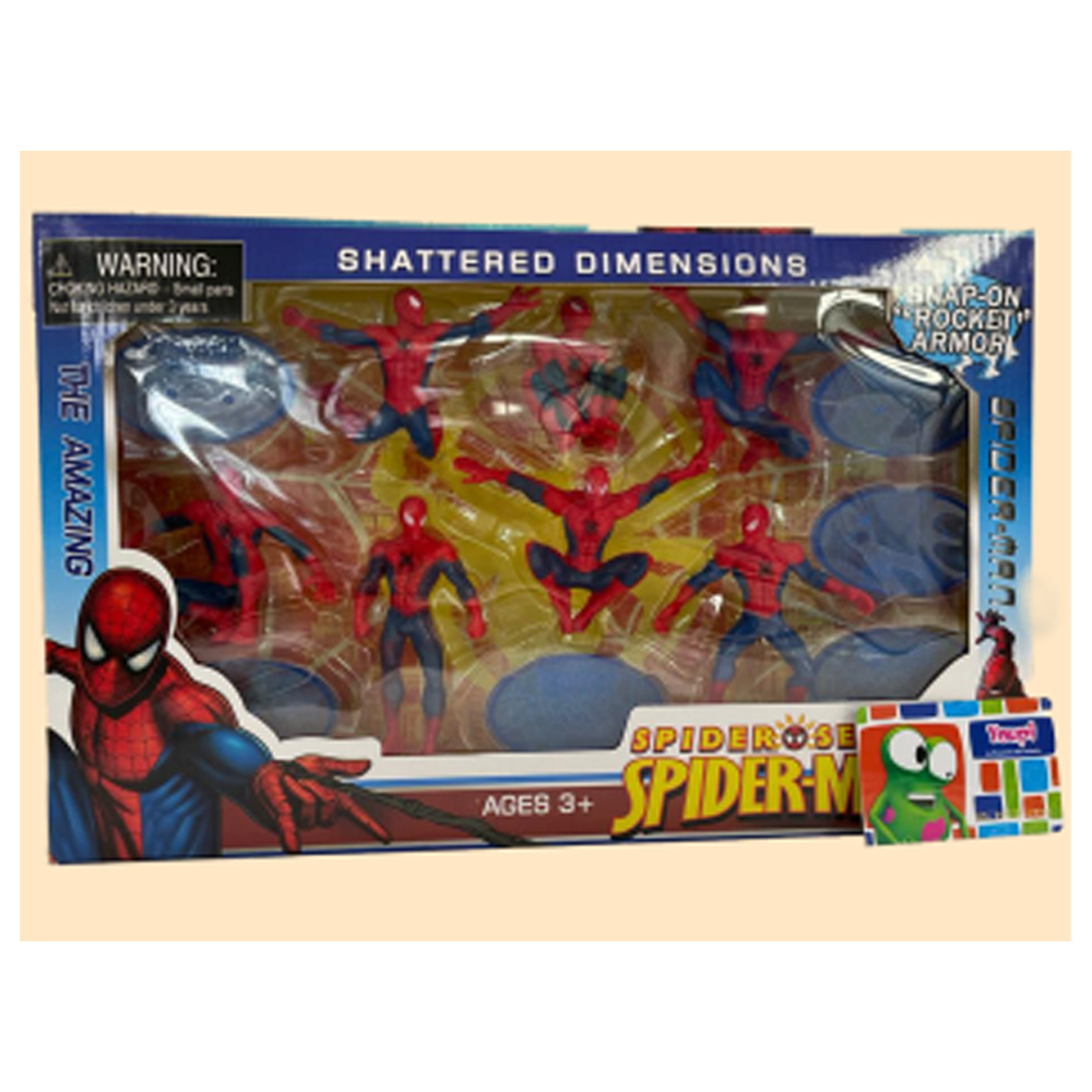 Set Toy Spiderman 