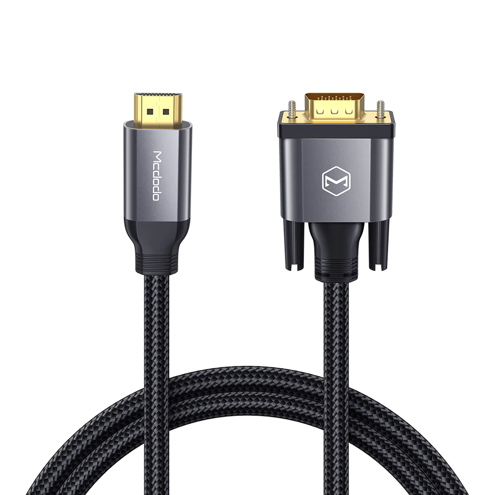 كابل MCDODO HDMI إلى VGA CA-777 7770 أسود 2 متر