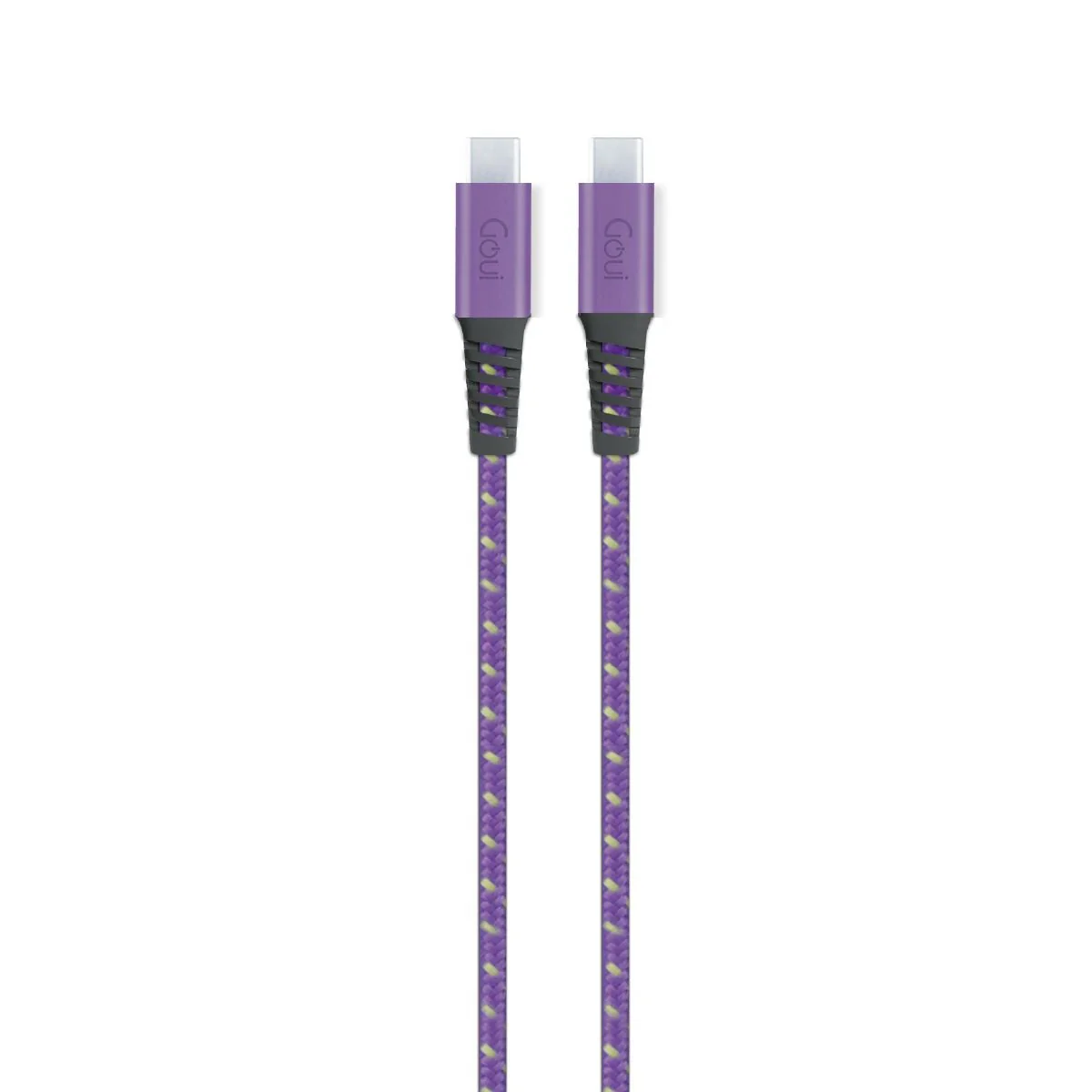 Goui Cable Flex Type-C to Type-C 60W - Purple - 1.5m