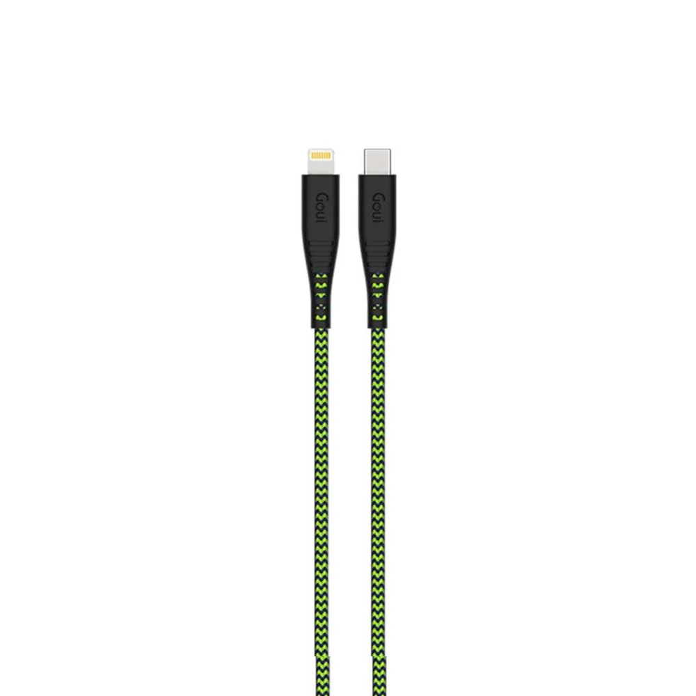 GOUI CABLE FLEX TYPE C TO LIGHTING 3M GREEN