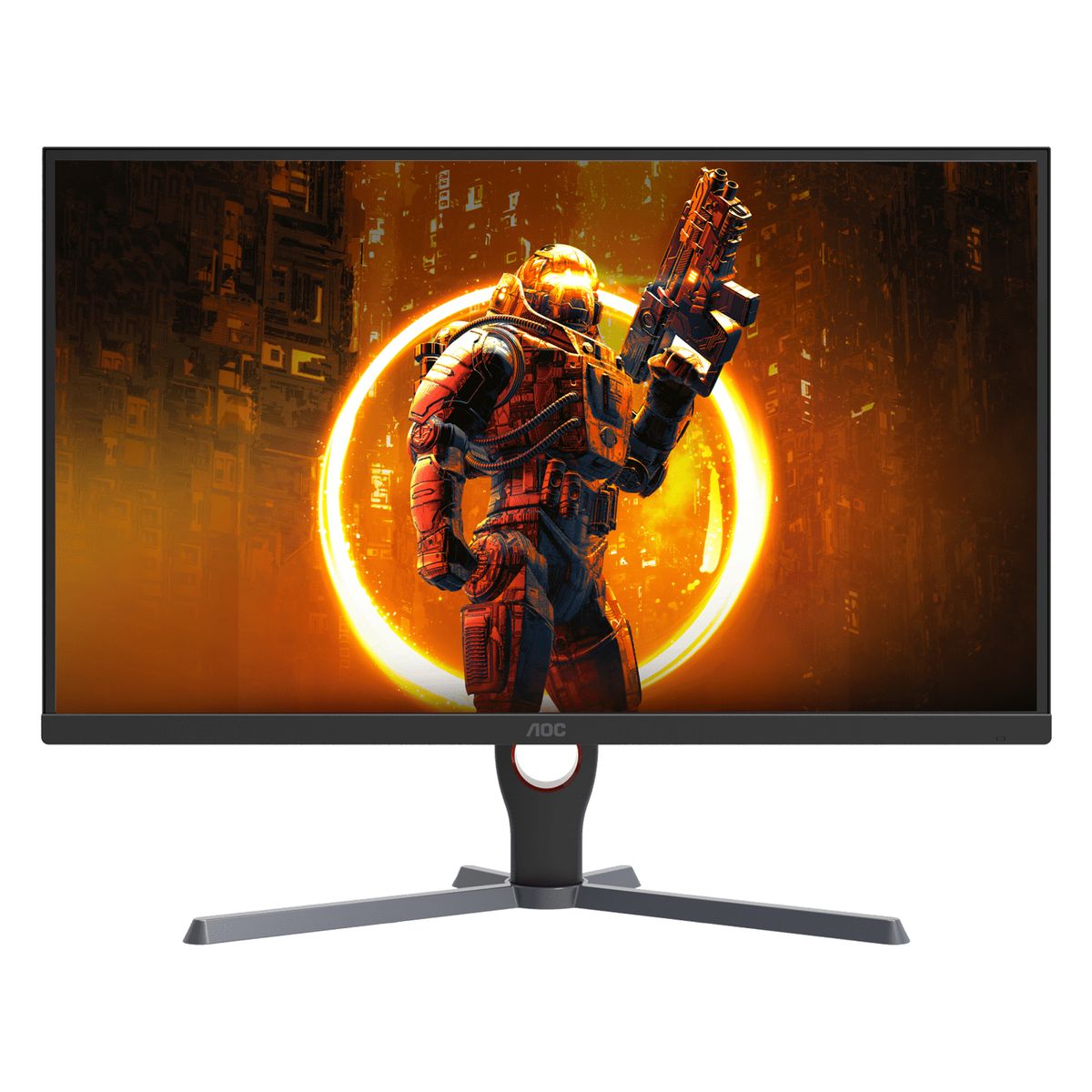 شاشة ألعاب AOC 24G11E مقاس 24 بوصة - تردد 180 هرتز، سرعة استجابة 0.5 ملّي ثانية