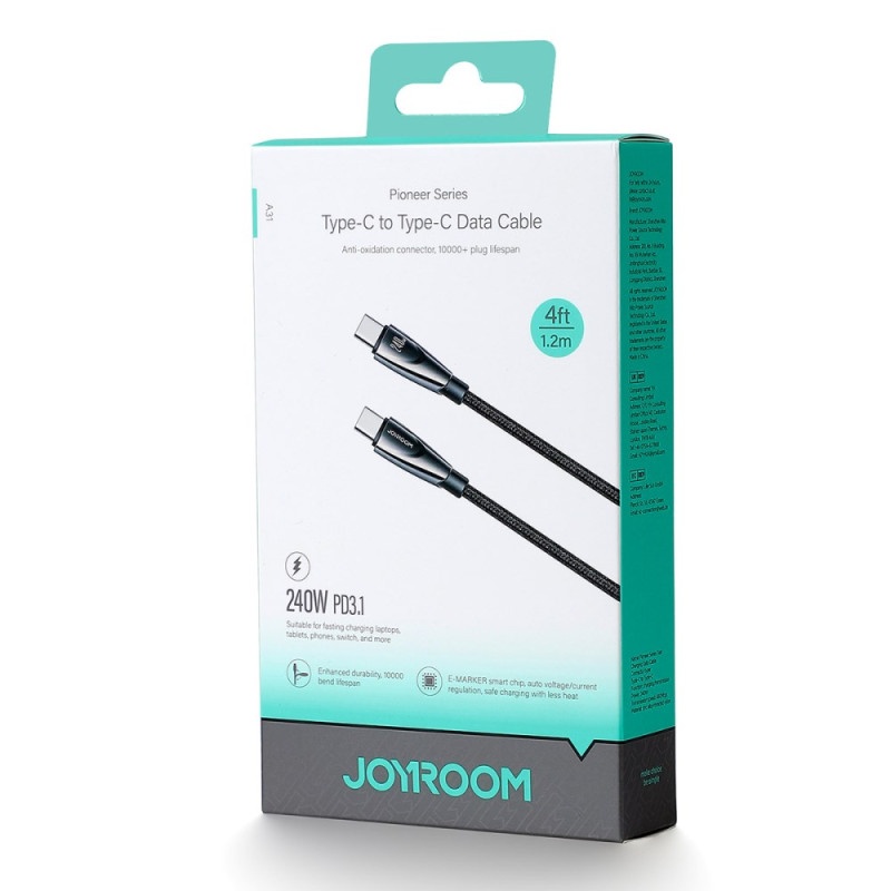 Joyroom Type-C to Type-C Data Cable S-A31 240W - 1.2m