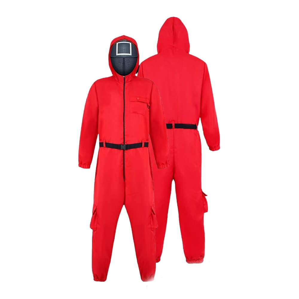 Dress SQUID GAME Inspired Red XLarge 