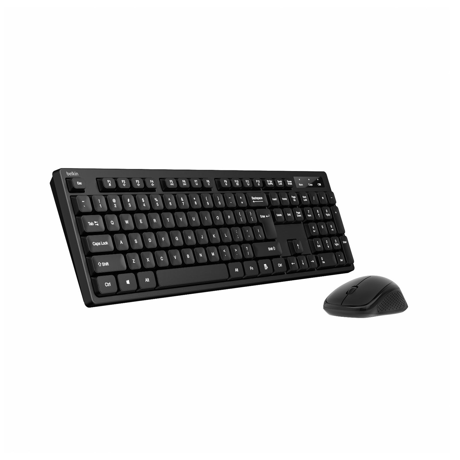 Belkin Wireless Keyboard and Mouse Combo with USB-A Receiver