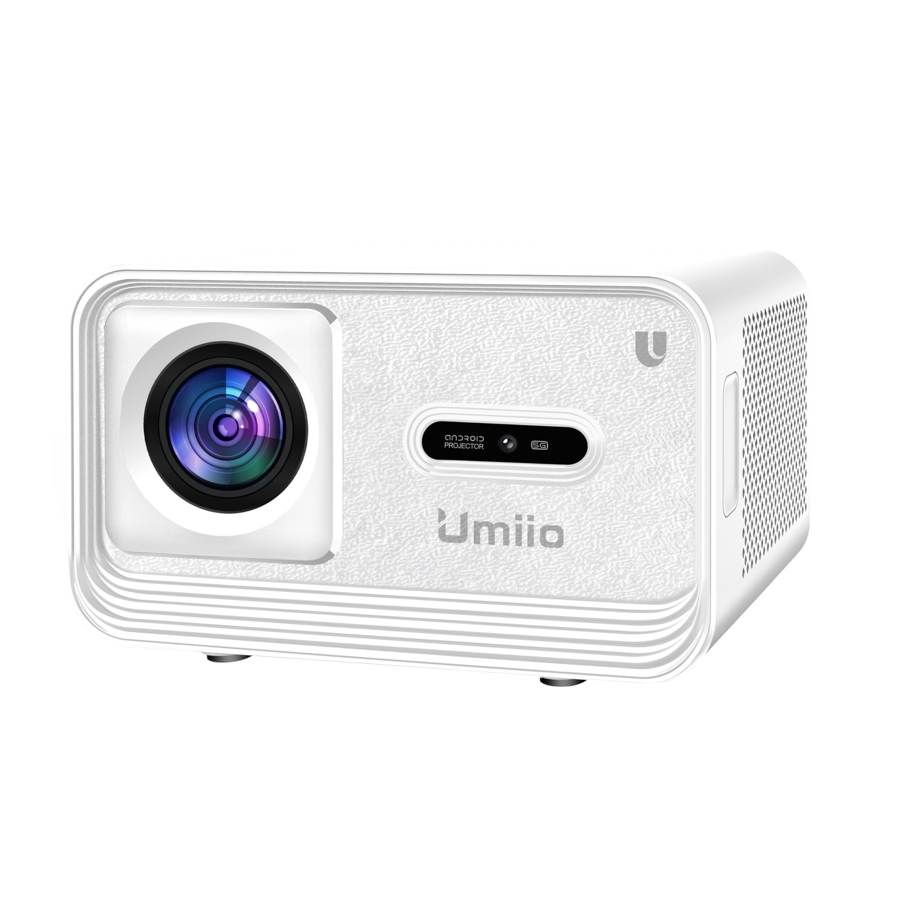 جهاز بروجيكتور ذكي أوميو (Umiio) بدقة 4K وعرض سينمائي داتاشو - اللون الأبيض