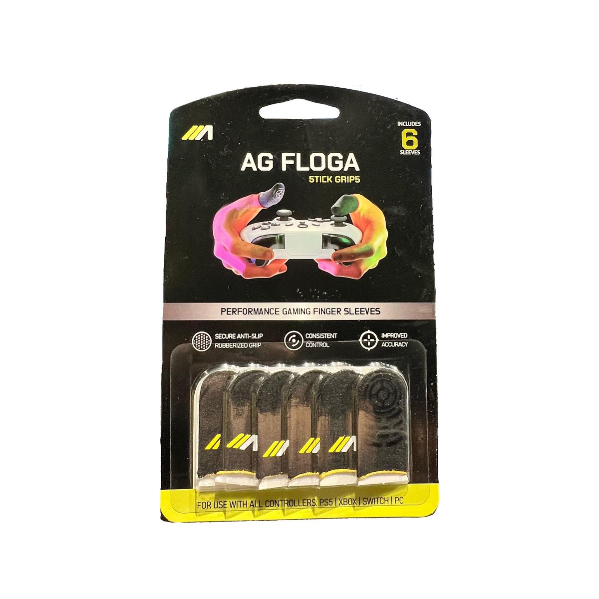AG FLOGA Stick Grip5 Includes 6 Sleeves