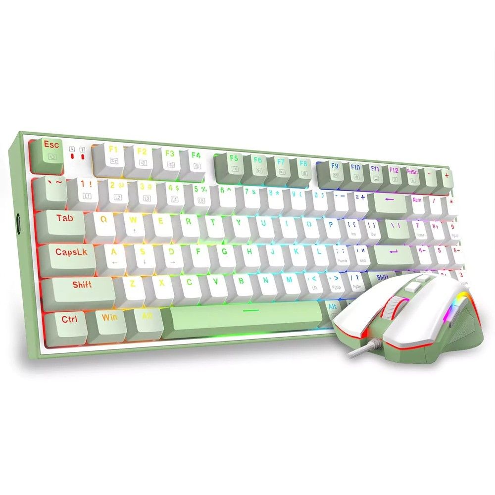Redragon Ultimate Gaming Rig S134 Mechanical Keyboard & Gaming Mouse Kit