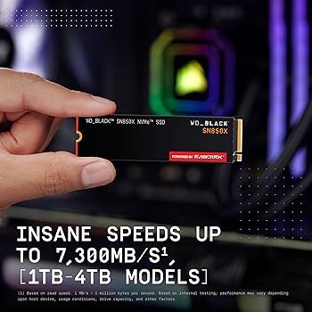 Western Digital (WD) Green 1TB NVMe SSD (up to 5000 MB/s)