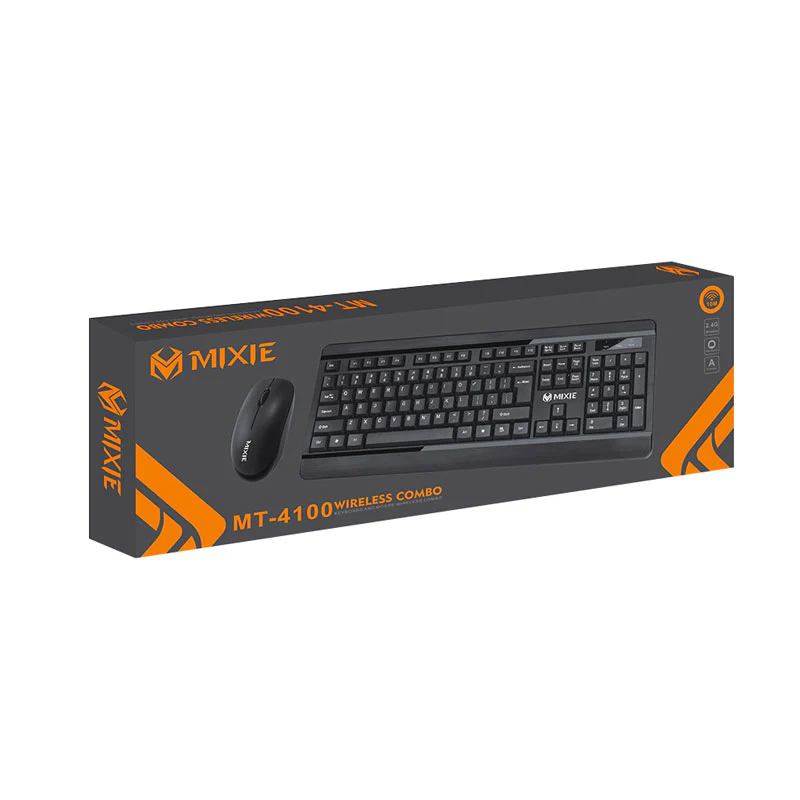 کیبۆرد و ماوس بێوایەر Mixie MT‑5100 – ڕەش