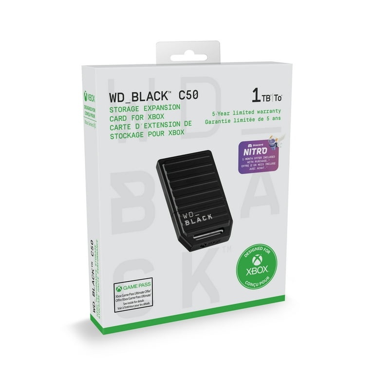 WD Black C50 1TB Expansion Card For Xbox