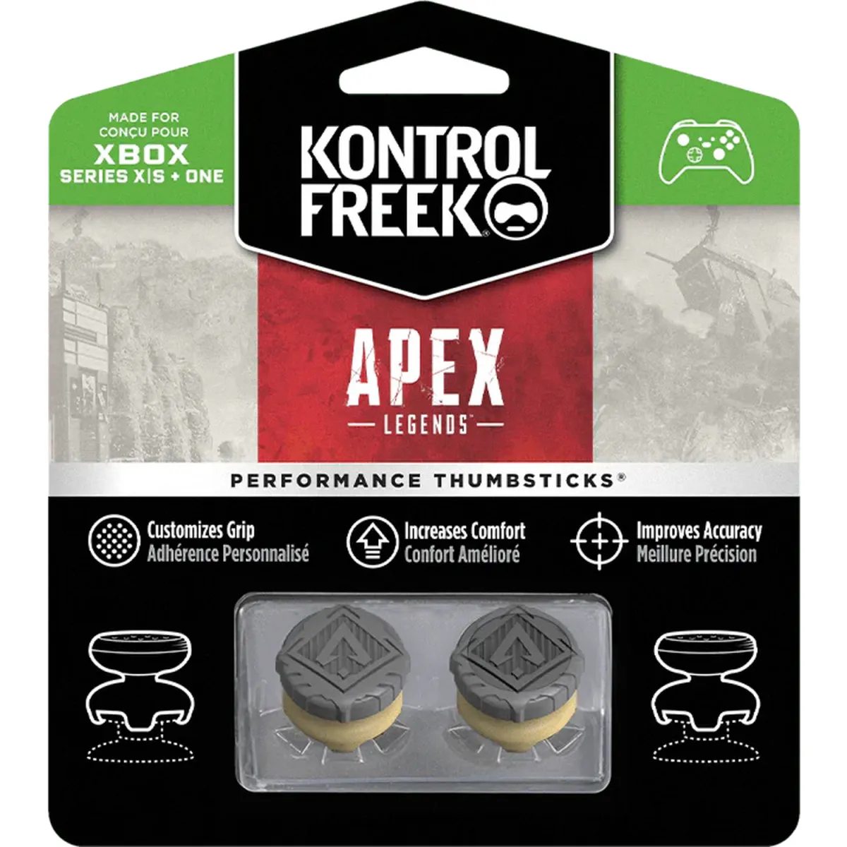 KontrolFreek Performance Thumbsticks: Apex Legends Edition (Xbox)