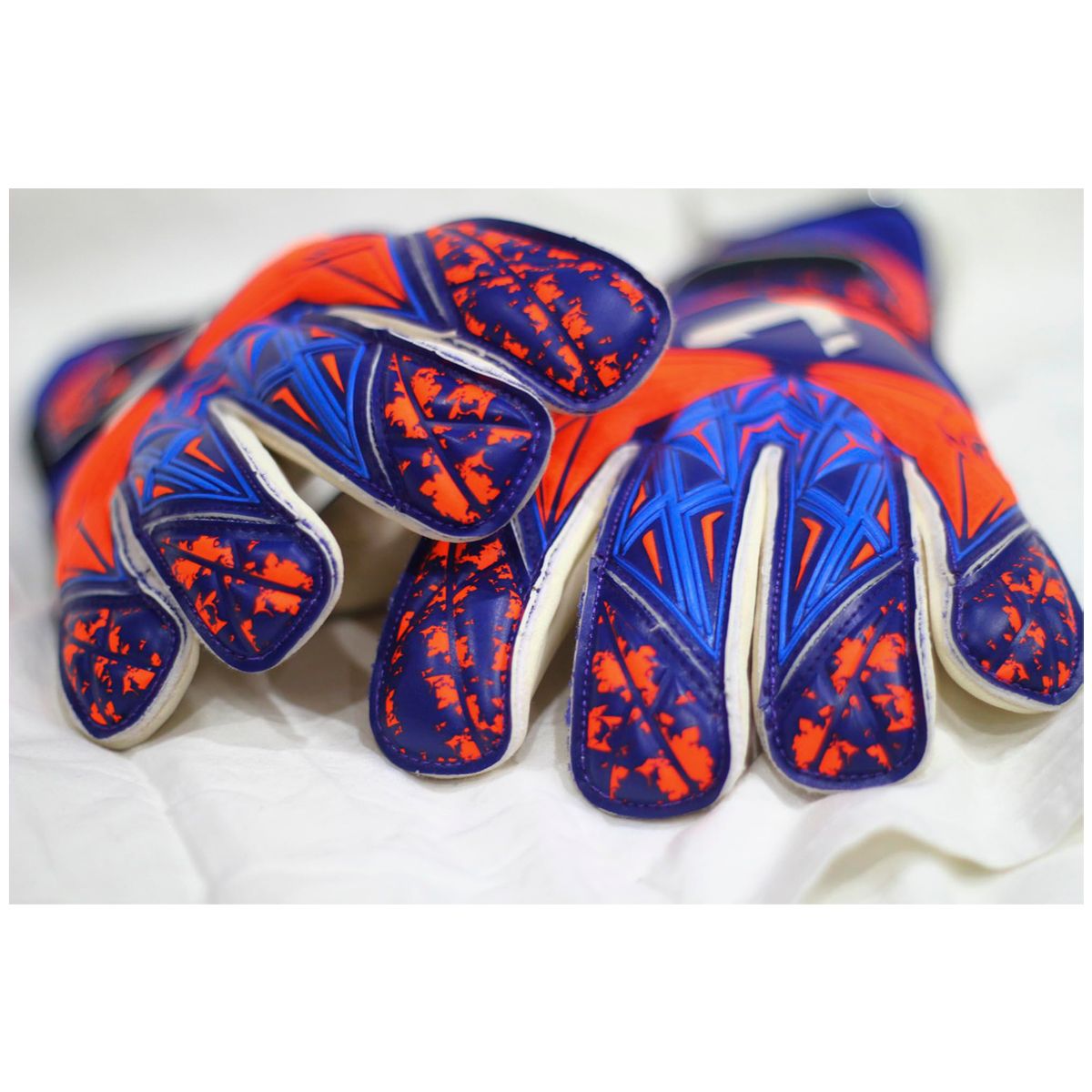 Fdsport Goalkeeper Gloves Size 11 Blue and Orange 
