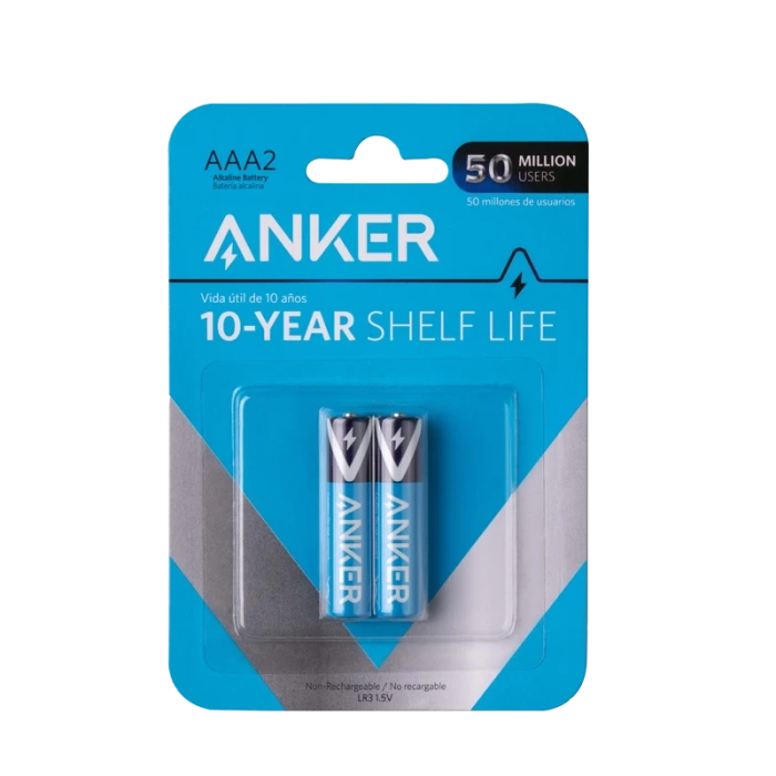 ANKER BATTERY 10-YEAR SHELF LIFE