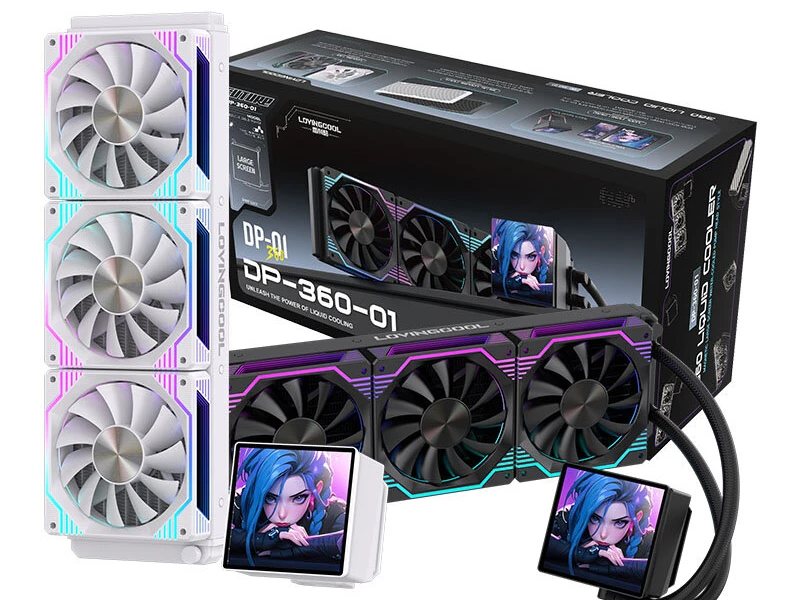 LIQUID Lovingcool 360mm 3 fan Black