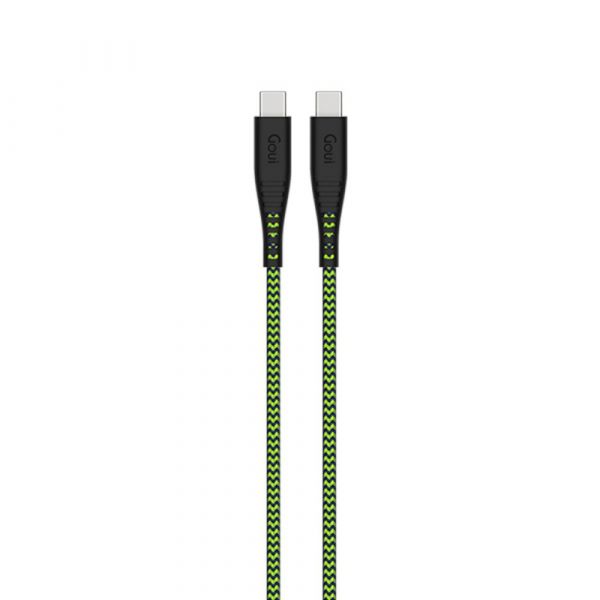 Goui Cable Flex Type-C to Type-C 60W 1.5M Green