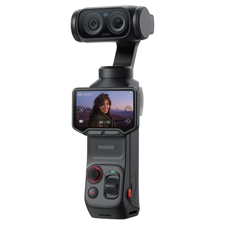 Insta360 Luna Ultra 8K Dual-Lens Gimbal Camera (Cosmic Black)