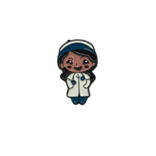 Female Nurse Decorative Sticker