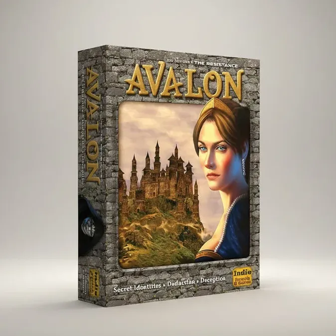 Avalon Board Game – Social Deduction & Hidden Role Game