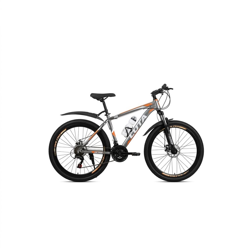  Bicycle Luta - Silver Orange