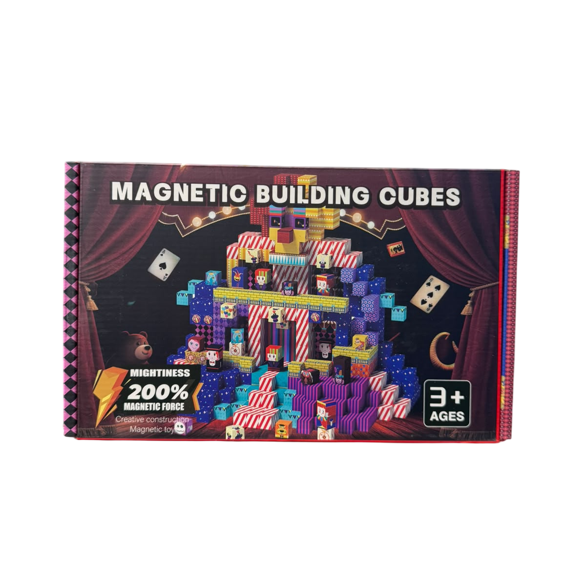 کتڵەی بلۆکی بینایی مەگناتیسی Minecraft Dream Circus – 150 پارچە