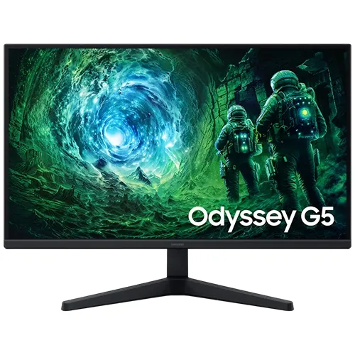 شاشەی یاریکردنی سامسۆنگ ئۆدیسەی G5 G53F LS27FG532EM - ٢٧ ئینج - وردیی QHD - پانێڵی IPS - ڕێژەی نوێبوونەوە ٢٠٠ هێرتز ١ ملی چرکە