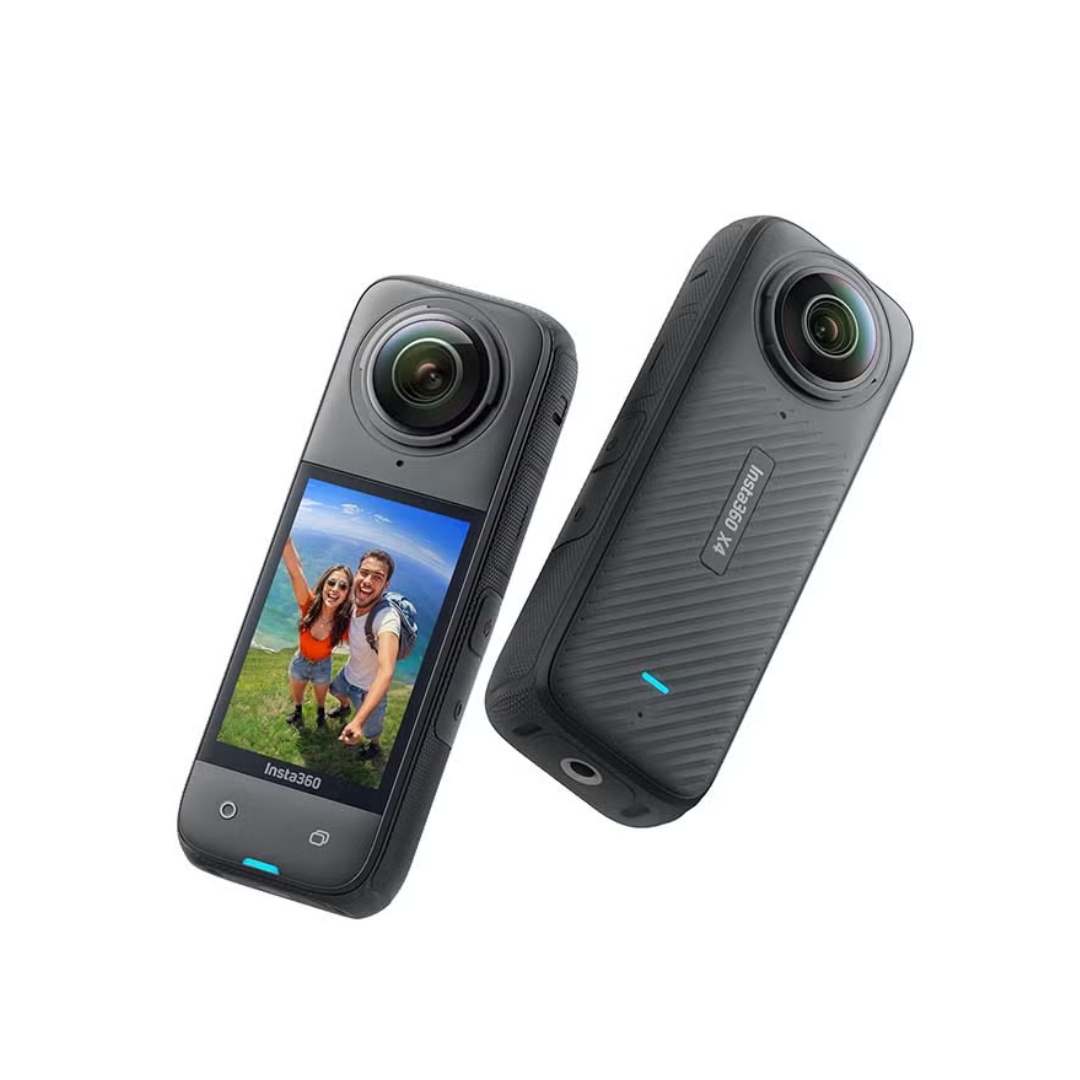 Insta360 X4 8K 360 Action Camera – Adventure Kit (Invisible Selfie Stick & Spare Battery)