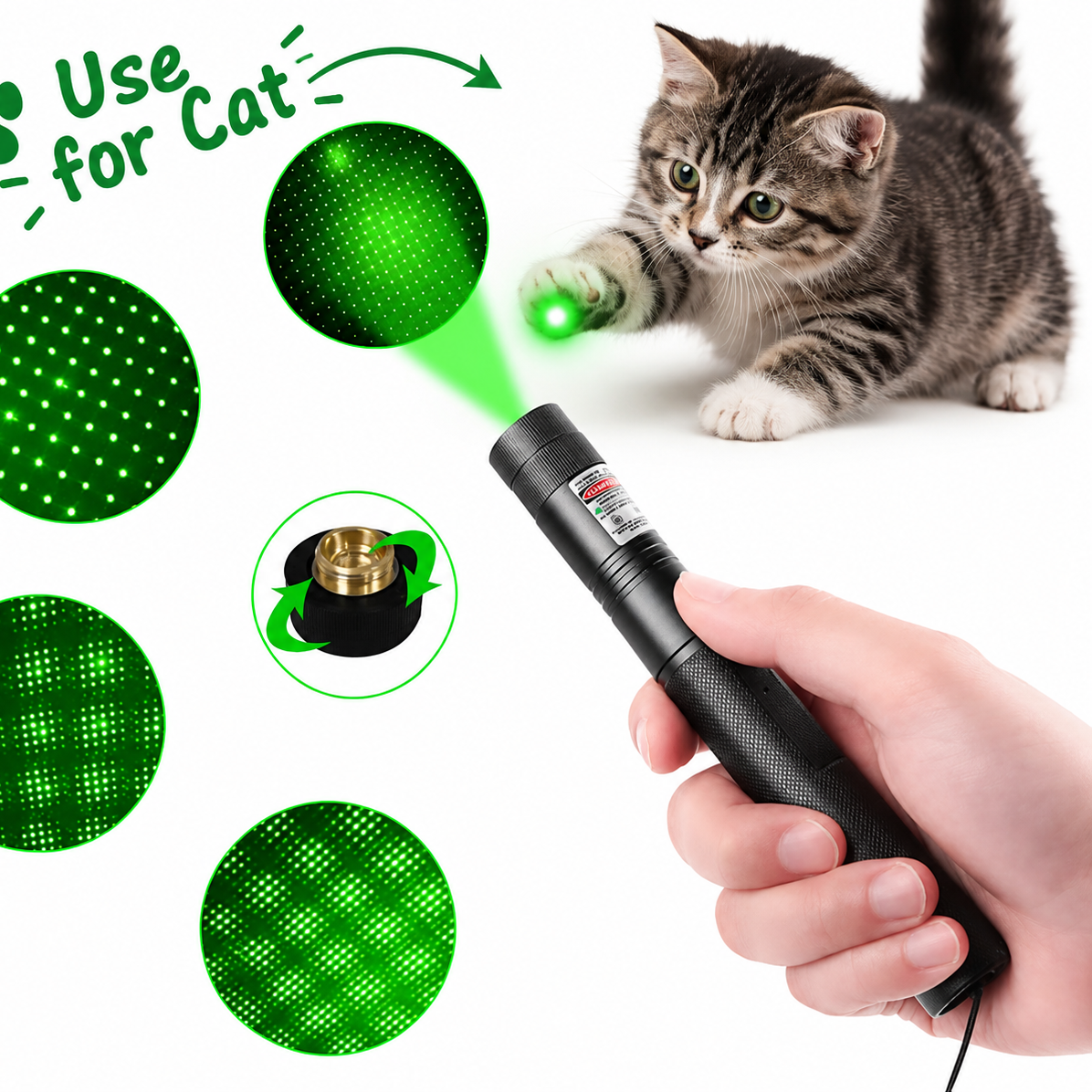 Green laser pointer For Cat And Study Class