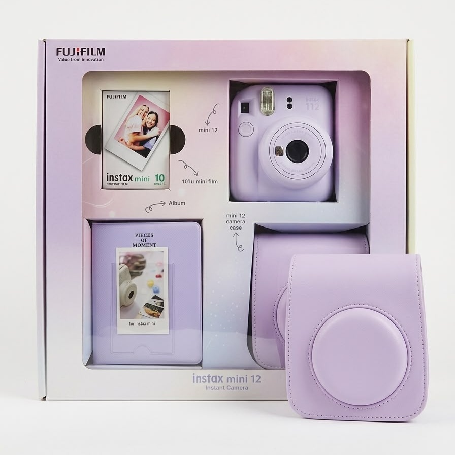 Instax Mini 12 Set Purple