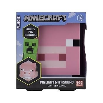 Minecraft Creeper & Pig 3D Character Light Set – Ambient LED Mini Lamps