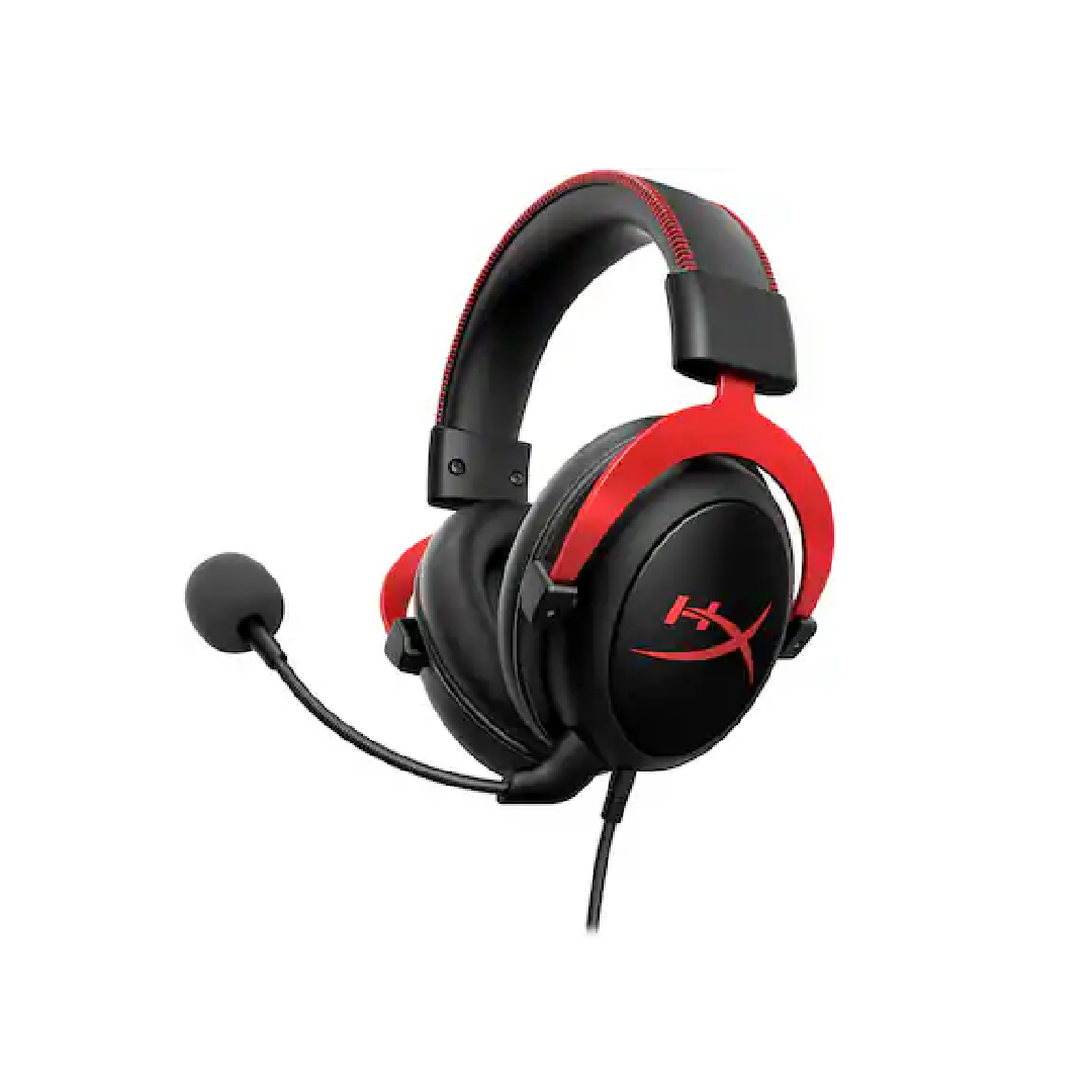 HyperX Cloud II Wired Gaming Headset (Red) - 100% Original & Brand New