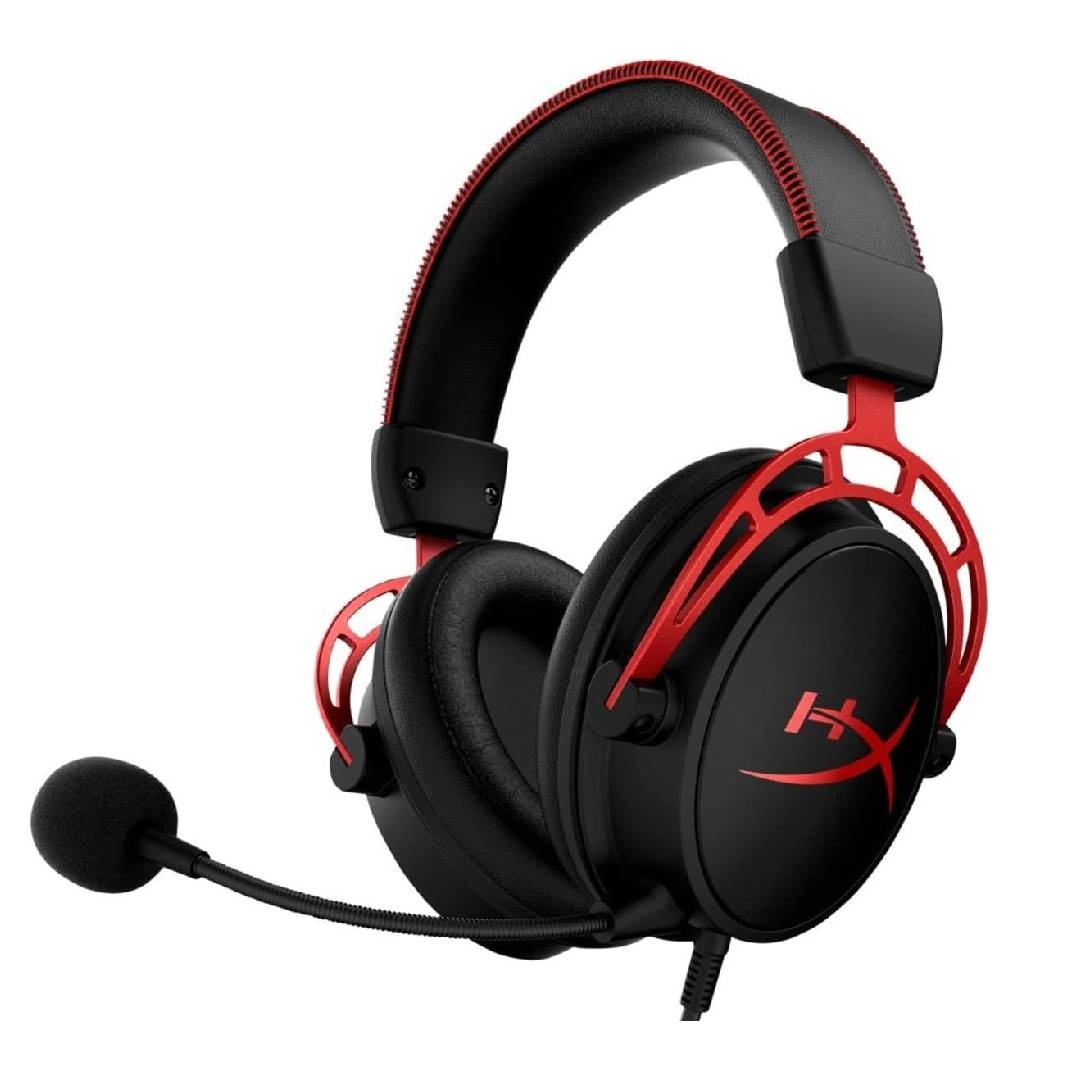 HyperX Cloud Alpha Wired Gaming Headset – Red
