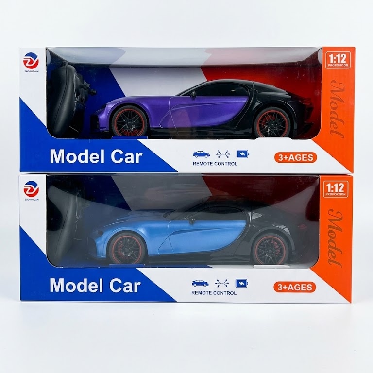 Bugatti Remote Control Supercar Toy (Random Color Assortment)