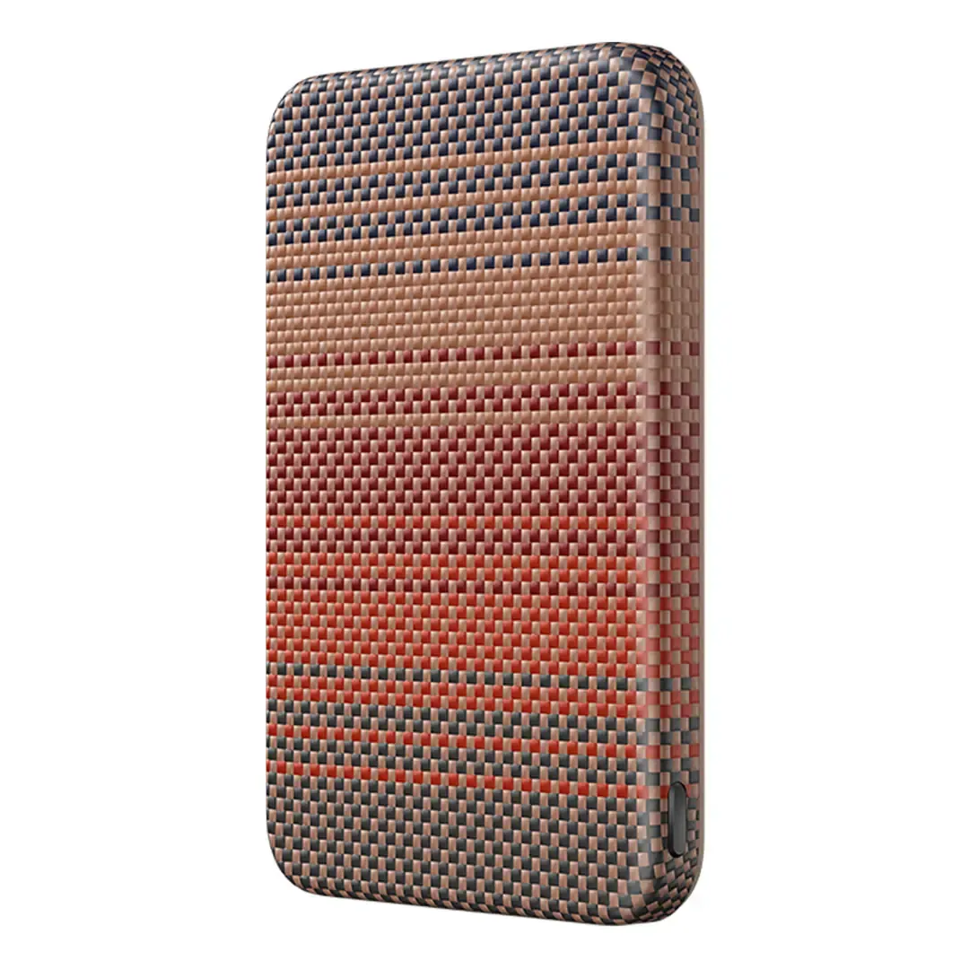 پاوەر بانکی گواستراوەی KAVOS بە توانای 5000mAh - ڕەنگی قاوەیی