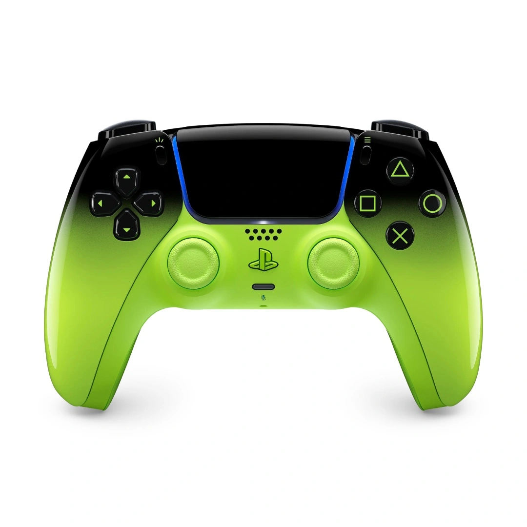 Sony Interactive Entertainment - DualSense Wireless Controller for PS5, PC, Mac & Mobile - Remix Green