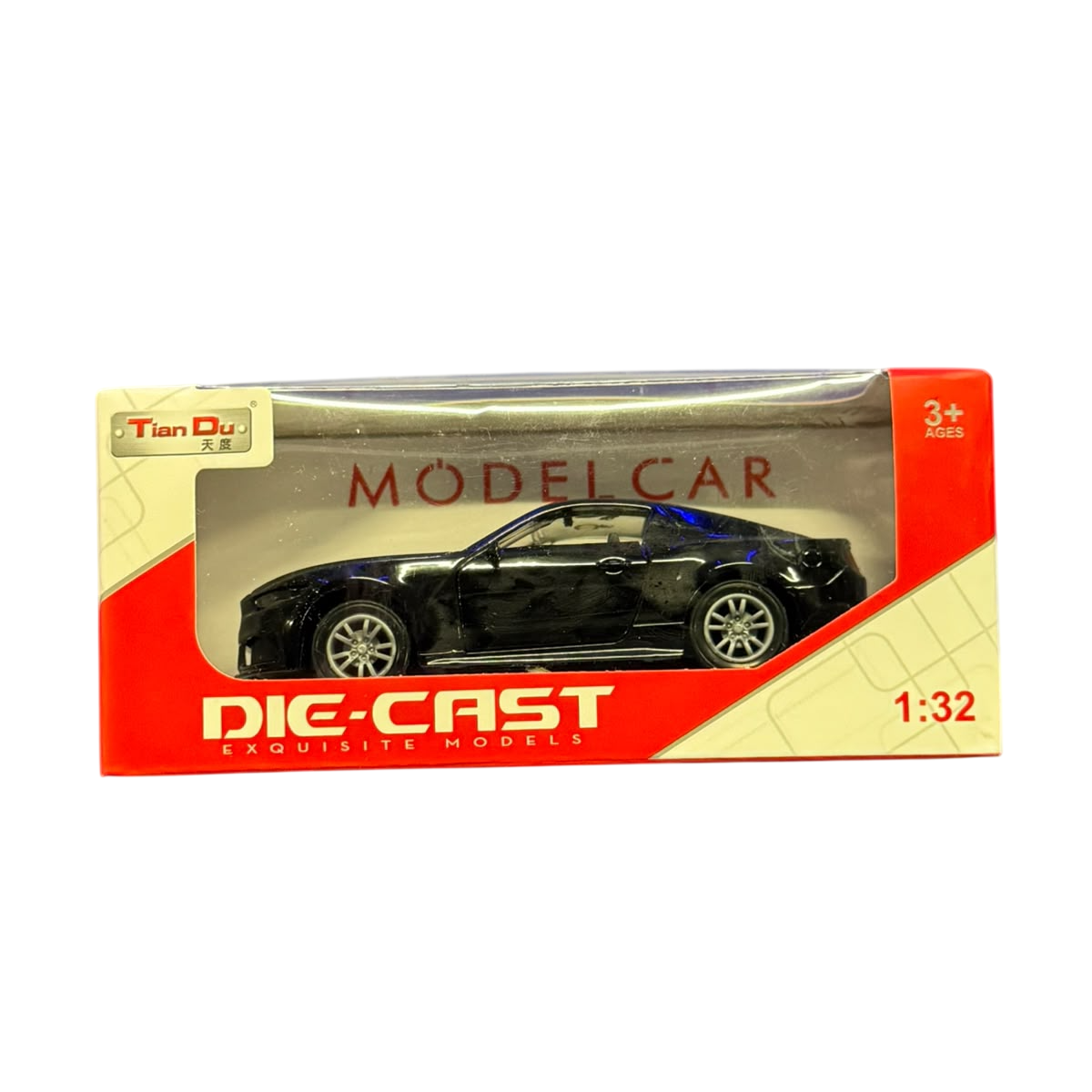 Die-Cast Metal Ford Mustang Toy Car (Assorted Random Colors)