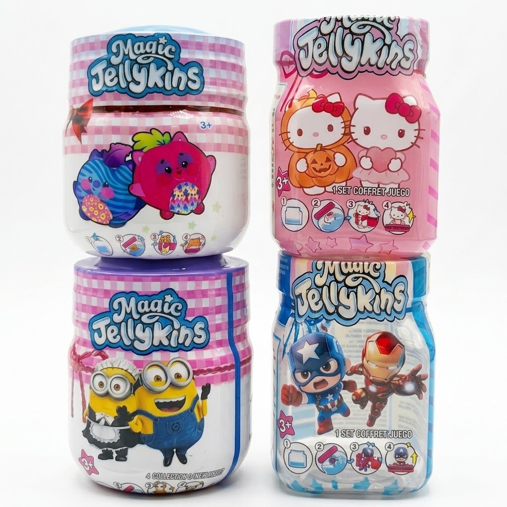 English: Magic Jellykins DIY Toy Jars