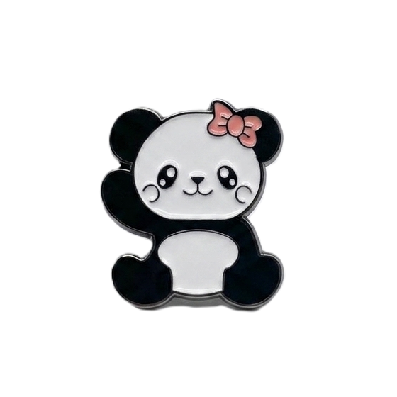 Female Panda Decorative Sticker