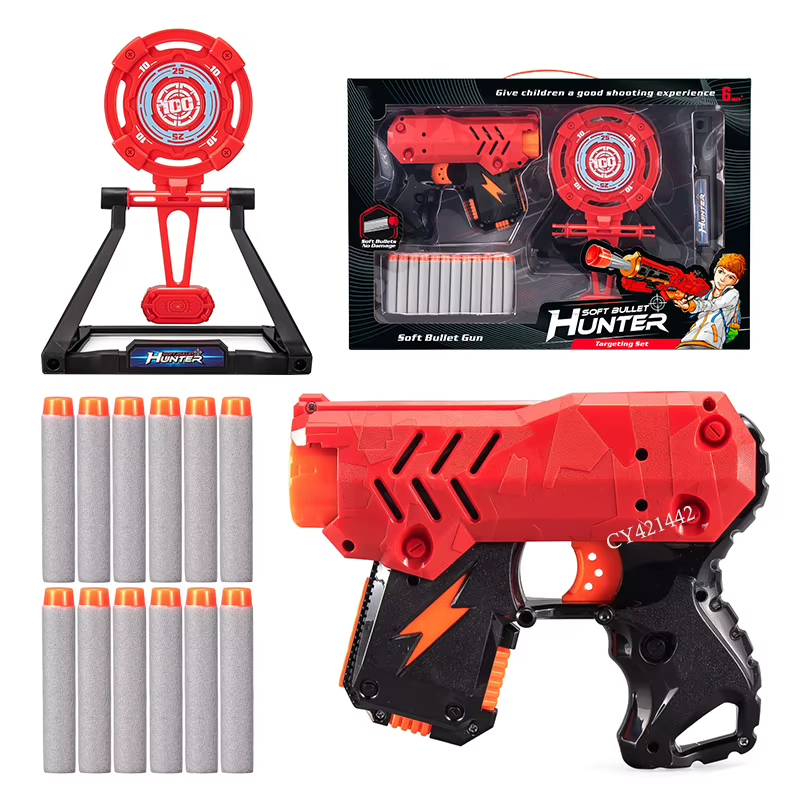 Soft Bullet Hunter Targeting Set – Red
