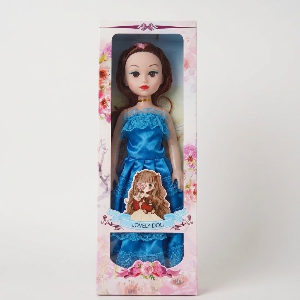 Lovely doll -blue dress