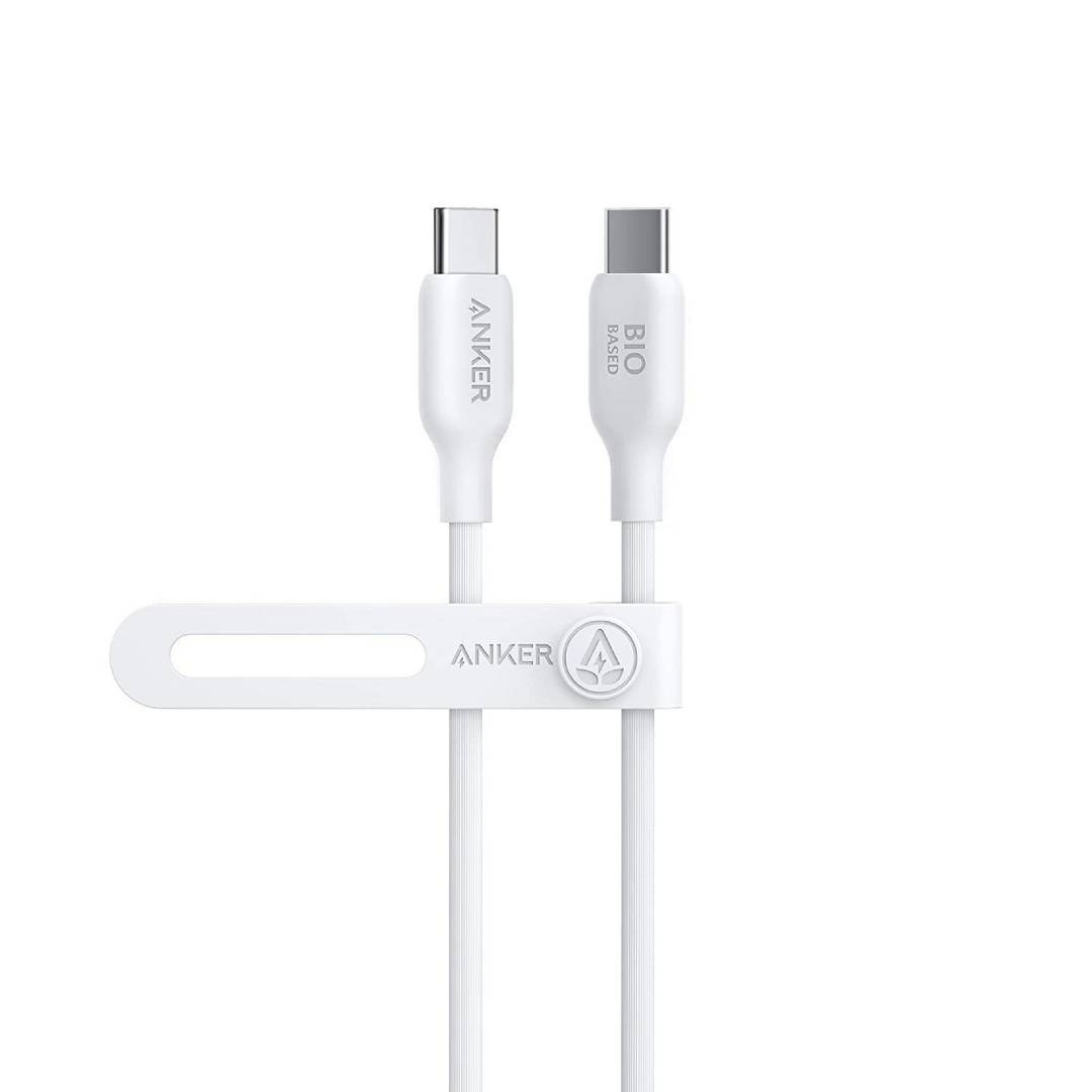 Anker 544 Type-C to Type-C Cable Bio-Based - White - 90cm