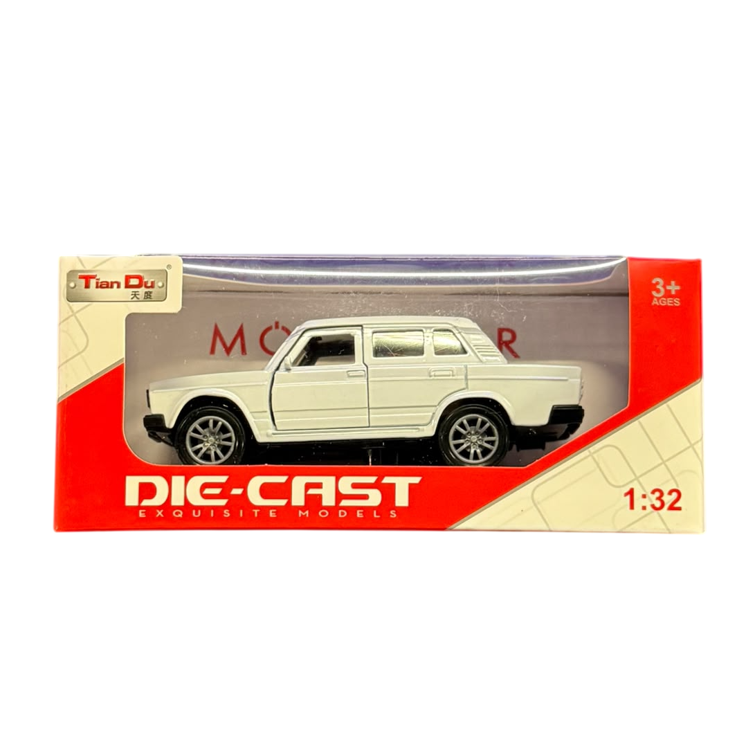 Die-Cast Metal Lada Toy Car (Assorted Random Colors)
