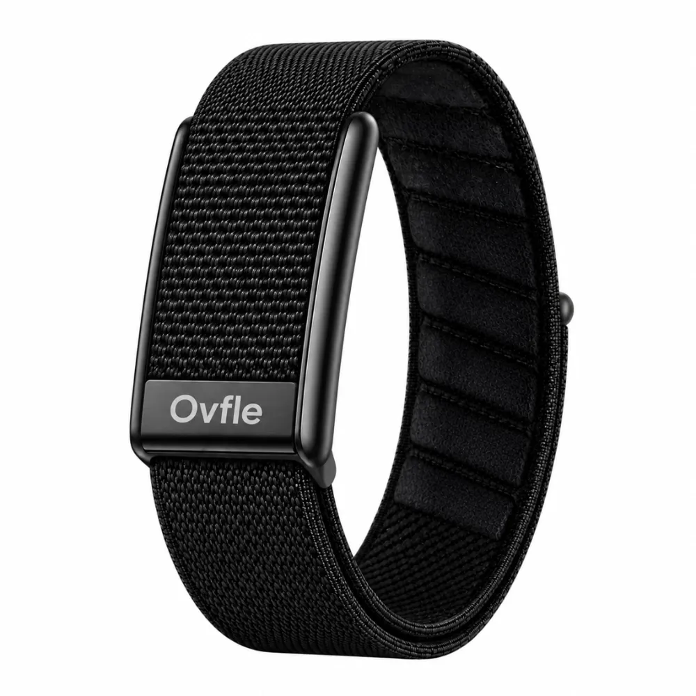 سوار اللياقة البدنية OVFLE WP-1 - أسود