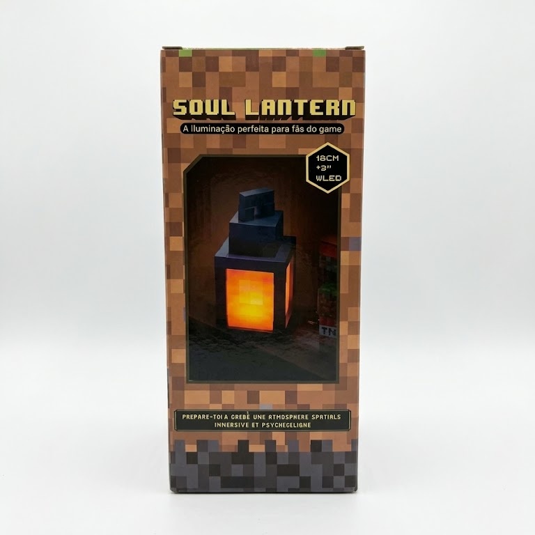 Minecraft Pixel Block Night Light – Stackable LED Desk Lamp